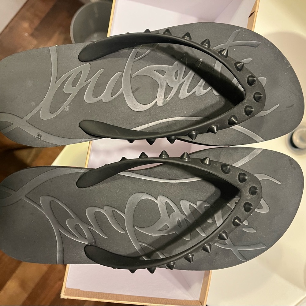 Christian Louboutin Flip Flops